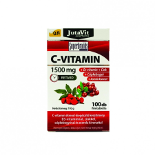 JutaVit C-Vitamin 1500mg +csipkebogyó +Acerola kivonat + D3 vitamin + Cink, 100db vitamin és táplálékkiegészítő