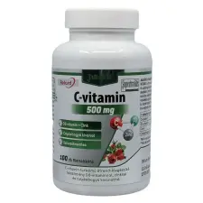 JutaVit C-vitamin 500mg csipkebogyó kivonattal + D3 + Cink nyújtott felszívódású tabletta 100db vitamin és táplálékkiegészítő