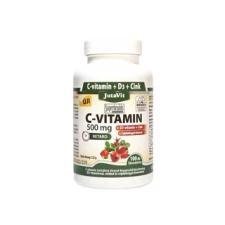 JutaVit C-vitamin 500mg nyújtott felsz.+csipkeb.+D3-vitamin filmt. 100db vitamin és táplálékkiegészítő