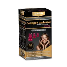  Jutavit Collagen Exclusive + Hyaluronic acid gumivitamin 60 db vitamin és táplálékkiegészítő