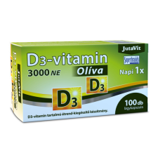 Jutavit d3-vitamin 3000 NE olíva 100 db vitamin és táplálékkiegészítő