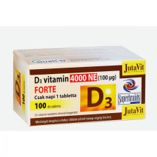 Jutavit d3 vitamin 4000 NE 100 db vitamin és táplálékkiegészítő