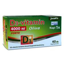  Jutavit d3-vitamin 4000 NE olíva 40 db gyógyhatású készítmény
