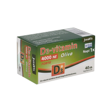 JutaVit d3-vitamin 4000ne (100?G) olíva forte lágykapszula 40db vitamin és táplálékkiegészítő