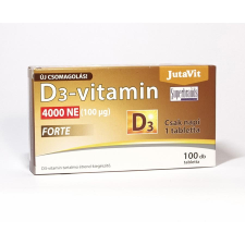 JutaVit D3-vitamin 4000NE (100µg) FORTE - 100 db vitamin és táplálékkiegészítő