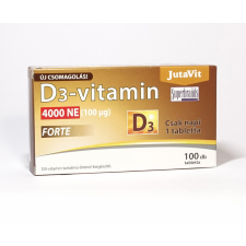 JutaVit D3-vitamin 4000NE (100µg) FORTE 100 db vitamin és táplálékkiegészítő