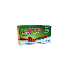 JutaVit D3-vitamin 4000NE (100µg) Olíva Forte - 40 db É-K. vitamin és táplálékkiegészítő