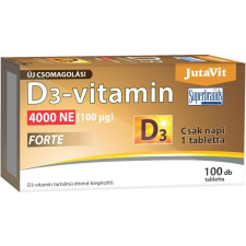  JUTAVIT D3-VITAMIN 4000NE FORTE TABL. 100X vitamin és táplálékkiegészítő