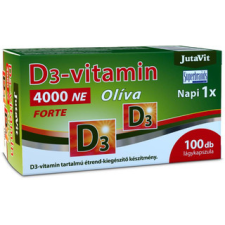 JutaVit D3-vitamin 4000NE Olíva 100db vitamin és táplálékkiegészítő