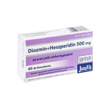  JutaVit Diozmin + Heszperidin 500mg filmtabletta (60 db) vitamin és táplálékkiegészítő