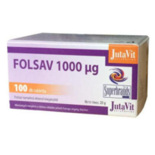 JutaVit folsav 1000 µg 100 db vitamin és táplálékkiegészítő
