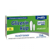 JutaVit Glicerin végbélkúp felnőtteknek 12 db vitamin és táplálékkiegészítő
