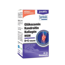 JutaVit Glükozamin-Kondroitin-Kollagén-MSM D+C filmtabletta 60 db vitamin és táplálékkiegészítő