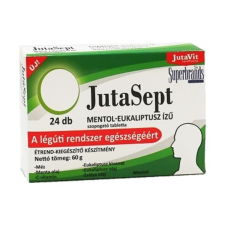 JutaVit JutaSept mentol szopogató tabletta 24db vitamin és táplálékkiegészítő