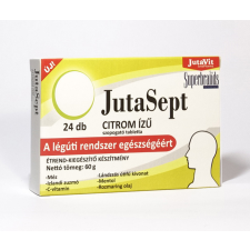JutaVit JutaSept szopogató tabletta CITROM 24db vitamin és táplálékkiegészítő