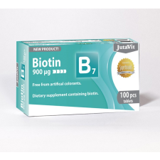 JutaVit JutaVit Biotin 900 µg 100db tabletta vitamin és táplálékkiegészítő