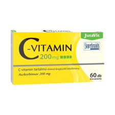 JutaVit JUTAVIT C-VITAMIN 200 MG 60 DB vitamin és táplálékkiegészítő