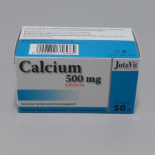 JutaVit Jutavit Calcium 500 mg + D3 tabletta 50db gyógyhatású készítmény