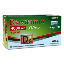 JutaVit JUTAVIT D3-VITAMIN 4000 NE OLÍVA 40 DB vitamin és táplálékkiegészítő