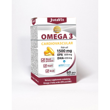JutaVit JutaVit Omega 3 Cardiovascular 1500 mg 60db vitamin és táplálékkiegészítő