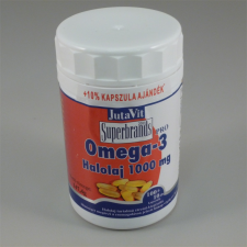 JutaVit Jutavit omega-3 halolaj kapszula 1000mg 100 db gyógyhatású készítmény