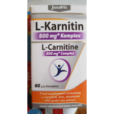 JutaVit L-Karnitin 600mg komplex 60 db gyógyhatású készítmény
