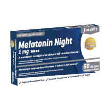  Jutavit Melatonin Night 1 mg tabletta 50x gyógyhatású készítmény