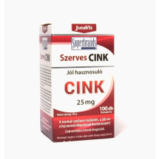 JutaVit Szerves Cink tabletta 100 db vitamin és táplálékkiegészítő
