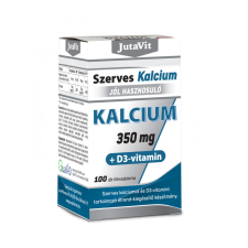 JutaVit Szerves Kalcium 350mg +D3 vitamin 100 db gyógyhatású készítmény