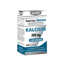 JutaVit Szerves Kalcium 350mg+D3-vitamin tabletta (100db) vitamin és táplálékkiegészítő