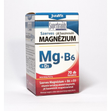 JutaVit Szerves Magnézium+B6+D3 - 70 db vitamin és táplálékkiegészítő