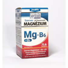JutaVit Szerves Magnézium + B6 + D3 filmtabletta 70 db vitamin és táplálékkiegészítő