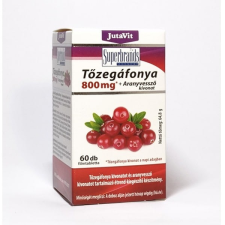  Jutavit Tőzegáfonya 800 mg+Aranyvessző Kivonat 60 db vitamin és táplálékkiegészítő