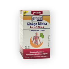 JuvaPharma JutaVit Ginkgo Biloba Forte 120 mg + Magnézium 150 mg kapszula 50x vitamin és táplálékkiegészítő
