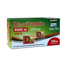 JuvaPharma Kft JutaVit D3-vitamin 4000 NE Oliva Forte lágy kapszula 100x gyógyhatású készítmény
