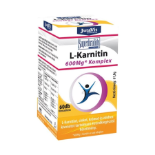 JUVAPHARMA KFT. JutaVit L-karnitin 600 mg komplex filmtabletta 60x vitamin és táplálékkiegészítő