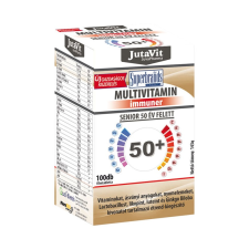 JUVAPHARMA KFT. JutaVit Multivitamin Immuner Senior 50+ filmtabletta 100x vitamin és táplálékkiegészítő