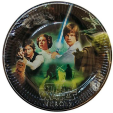 JVL Star Wars Heroes Papírtányér 8 db-os 23 cm party kellék