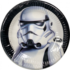 JVL Star Wars Troopers Papírtányér 8 db-os 19,5 cm party kellék