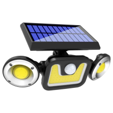  JY-1729 kültéri napelemes falilámpa 54 COB LED-del – vízálló, mozgásérzékelős szolár lámpa (BBV) kültéri világítás