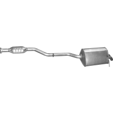  K13.210 Mercedes hátsó kipufogódob kipufogó alkatrész