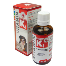  K1 Vitamin Oldat Kutya, Macska 50 ml vitamin, táplálékkiegészítő kutyáknak