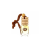 K2 AUTO kávé illatú légfrissítő üvegben, 8ml, VENTO COFFEE