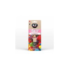 K2 AUTO rágógumi illatú légfrissítő üvegben, 8ml, VENTO BUBBLE GUM (V449P) tisztító- és takarítószer, higiénia