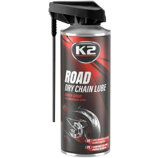 K2 ROAD DRY CHAIN LUBE 400 ml - száraz kenőanyag motorkerékpár láncokhoz láncspray