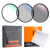 K&F Concept 52mm 3-in-1 Filter Kit: MCUV +CPL +ND4 szűrő - Objektív Filter Set