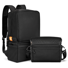 K&F Concept Alpha 2in1 22L Fotós Hátizsák - Kamera Táska (Fekete) fotós táska, koffer
