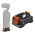K&F Concept DJI Osmo Pocket 3 Töltőadapter Talp