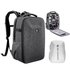 K&amp;F Concept Hardshell 22L Professzionális Kamera táska/ Fotós Hátizsák - szürke fotós táska, koffer