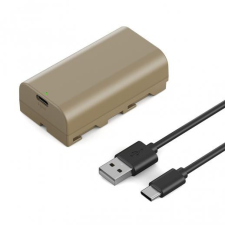 K&F Concept Sony NP-F550 Akkumulátor 3500mAh USB-C Battery digitális fényképező akkumulátor